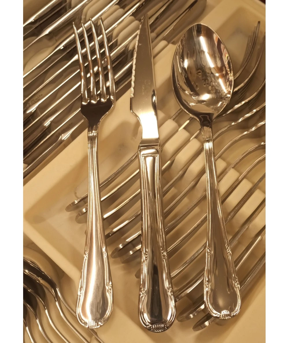 CUBERTERÍA CRUZ DE MALTA 113 PIEZAS SONATA 4400 2 CUBERTERÍA CRUZ DE MALTA 113 PIEZAS SONATA 4400 - Imagen 2