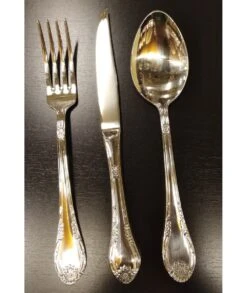 CUBERTERÍA DALIA 114 PIEZAS EMBAJADOR 2000 CHULETERO