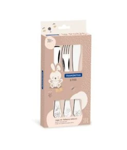 CUBERTERÍA INFANTIL TRAMONTINA LE PETIT 66973/005 -Bazar Casa Sole cuberteria infantil tramontina le petit 66973005 4