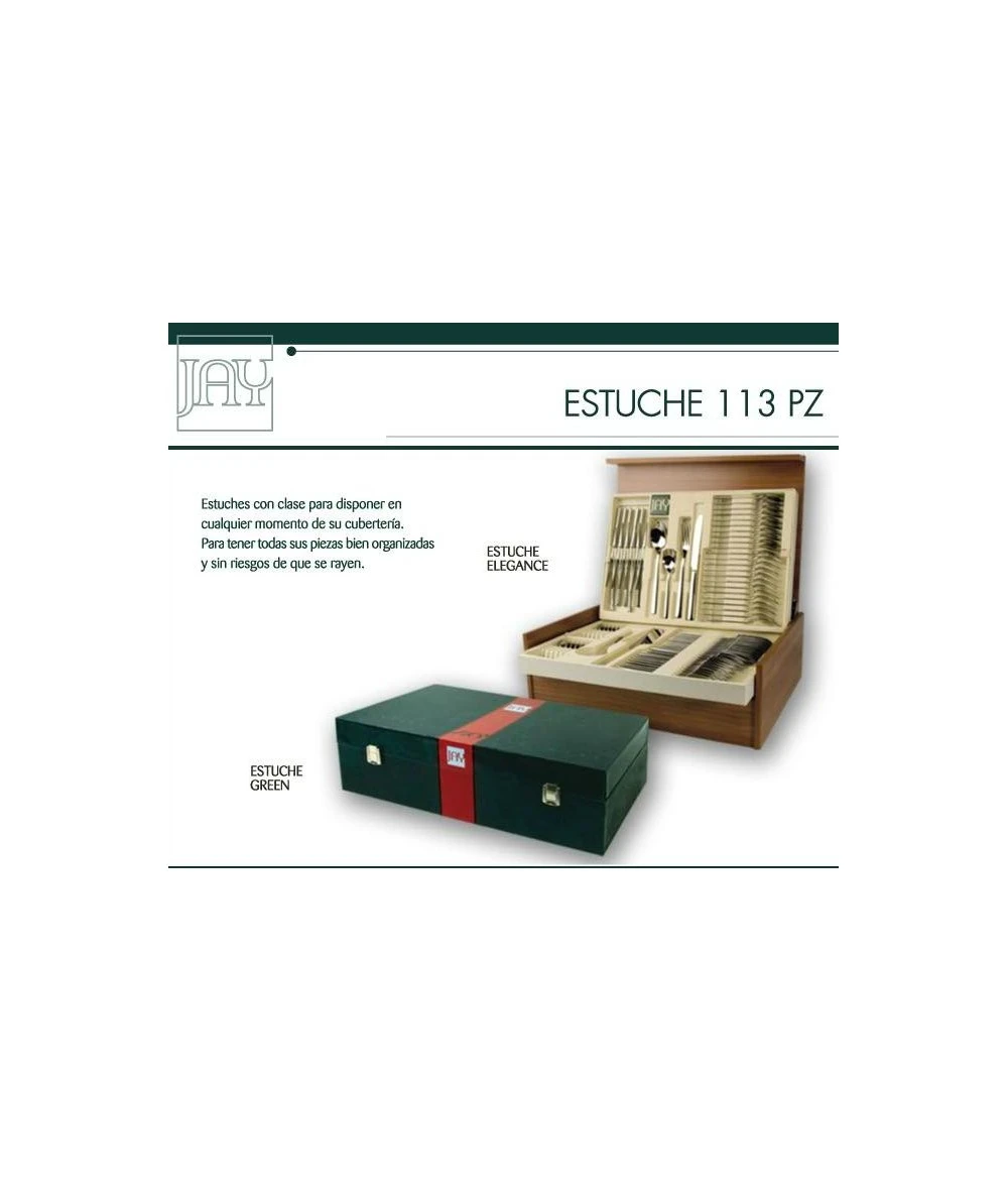 CUBERTERÍA JAY IRIS 113 PIEZAS 3 CUBERTERÍA JAY IRIS 113 PIEZAS - Imagen 3