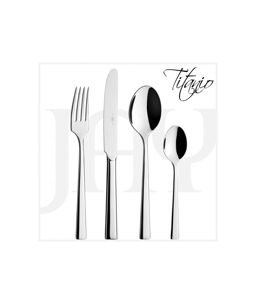 CUBERTERÍA JAY TITANIO 75 PIEZAS 2 CUBERTERÍA JAY TITANIO 75 PIEZAS - Imagen 2