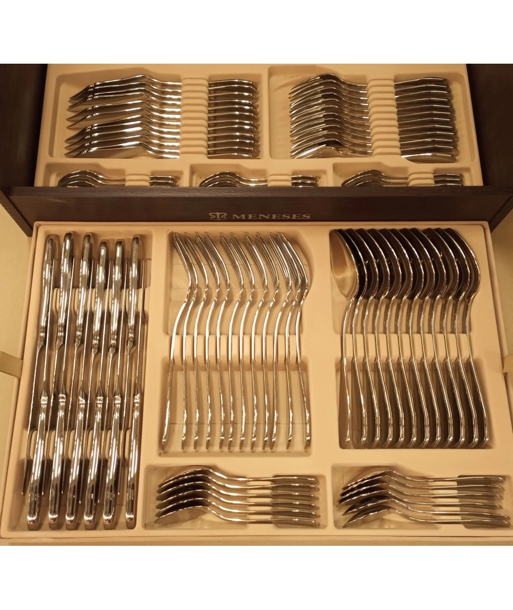 CUBERTERÍA MENESES 113 PIEZAS INGLETE 107 6 CUBERTERÍA MENESES 113 PIEZAS INGLETE 107 - Imagen 6