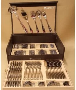 CUBERTERÍA MENESES 113 PIEZAS INGLETE 107 18 CUBERTERÍA MENESES 113 PIEZAS INGLETE 107 -Bazar Casa Sole cuberteria meneses 113 piezas inglete 107 7