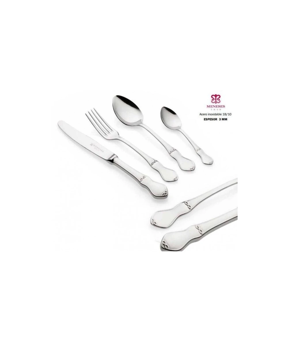 CUBERTERÍA MENESES 113 PIEZAS MÁLAGA 186 3 CUBERTERÍA MENESES 113 PIEZAS MÁLAGA 186 - Imagen 3
