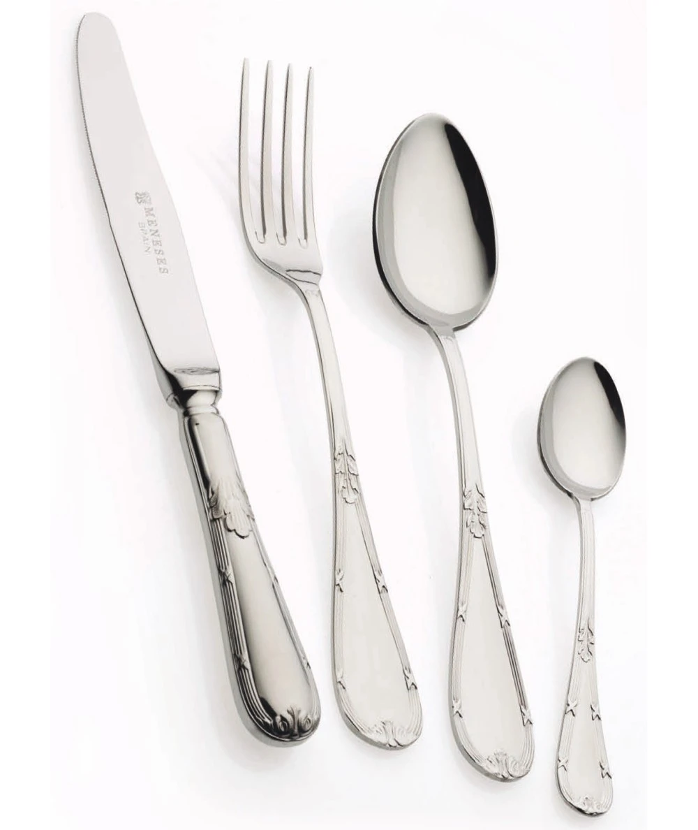 CUBERTERÍA MENESES 116 PIEZAS LAZOS 112 6 CUBERTERÍA MENESES 116 PIEZAS LAZOS 112 - Imagen 6