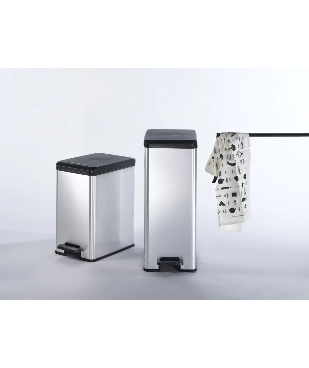 CUBO BASURA SLIM BIN 40 LITROS CURVER 02340 2 CUBO BASURA SLIM BIN 40 LITROS CURVER 02340 - Imagen 2