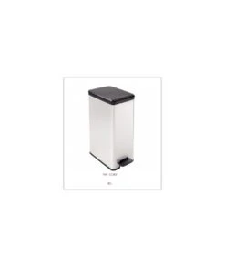 CUBO BASURA SLIM BIN 40 LITROS CURVER 02340