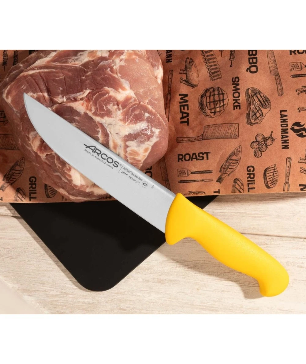 CUCHILLO CARNICERO 180MM SERIE 2900 ARCOS 291600 2 CUCHILLO CARNICERO 180MM SERIE 2900 ARCOS 291600 - Imagen 2