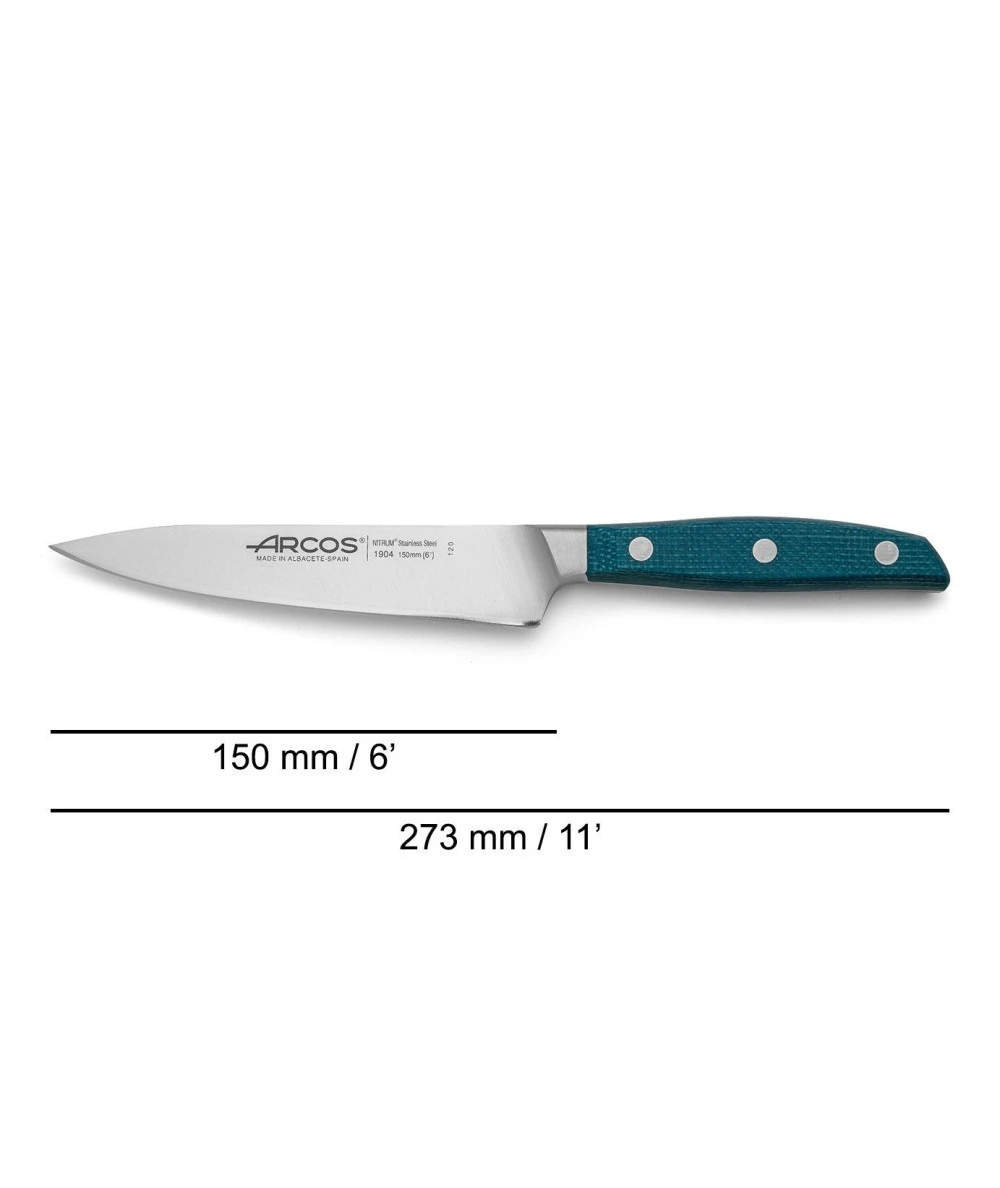 CUCHILLO COCINERO 150MM BROOKLYN ARCOS 190423 4 CUCHILLO COCINERO 150MM BROOKLYN ARCOS 190423 - Imagen 4