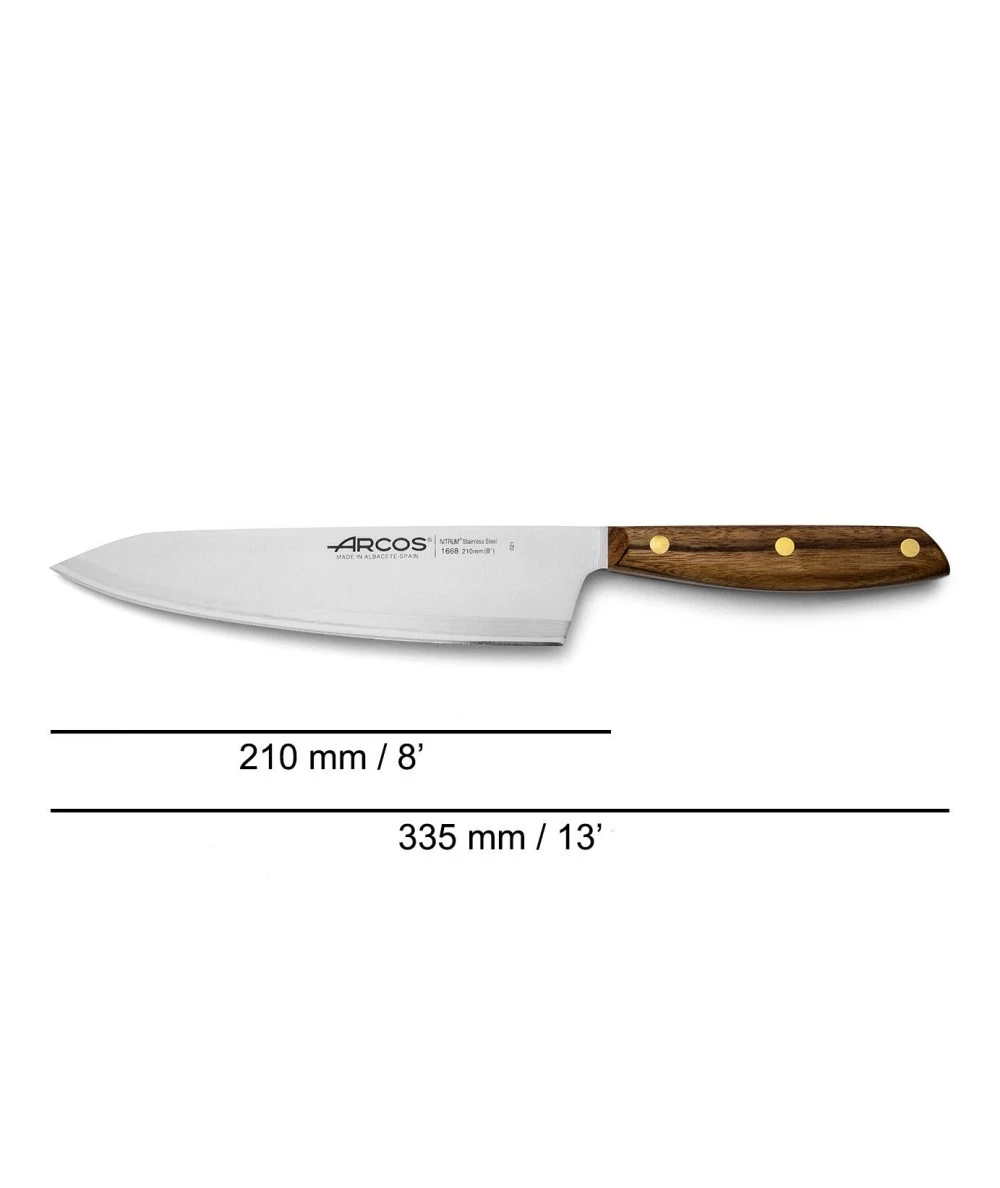 CUCHILLO COCINERO 210MM NÓRDIKA ARCOS 166800 4 CUCHILLO COCINERO 210MM NÓRDIKA ARCOS 166800 - Imagen 4