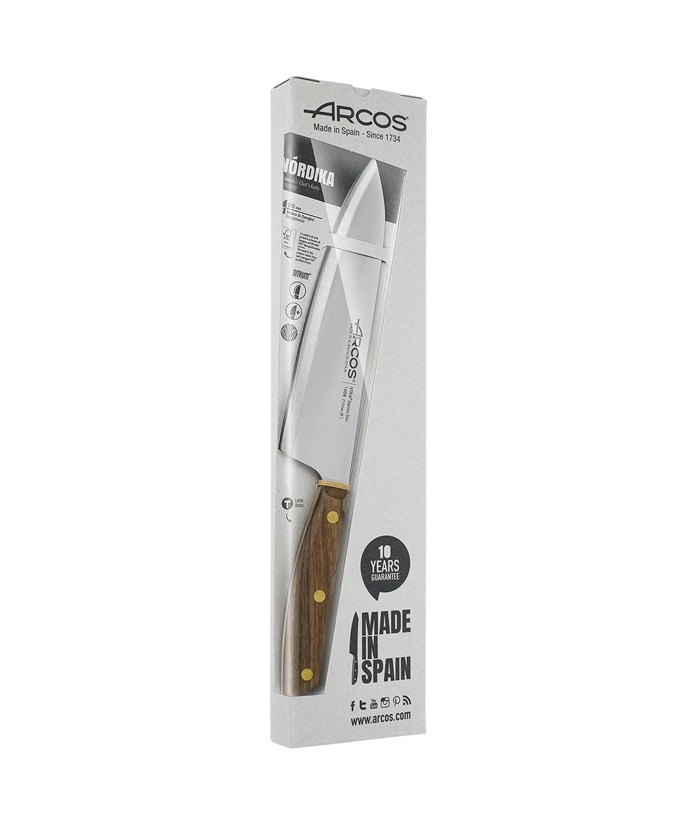 CUCHILLO COCINERO 210MM NÓRDIKA ARCOS 166800 7 CUCHILLO COCINERO 210MM NÓRDIKA ARCOS 166800 - Imagen 7