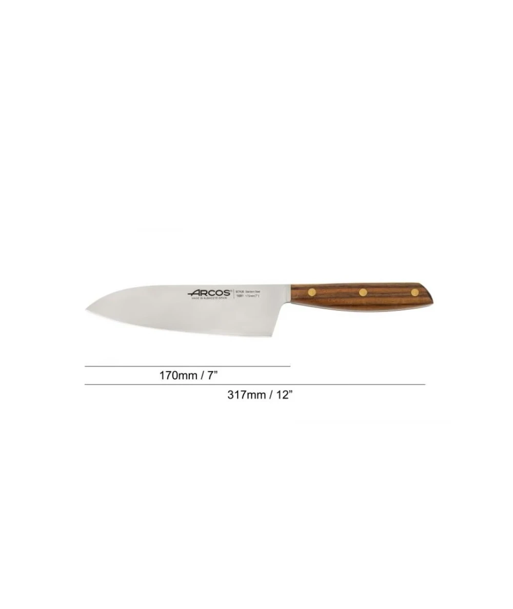 CUCHILLO DEBA 170MM NÓRDIKA ARCOS 168100 3 CUCHILLO DEBA 170MM NÓRDIKA ARCOS 168100 - Imagen 3