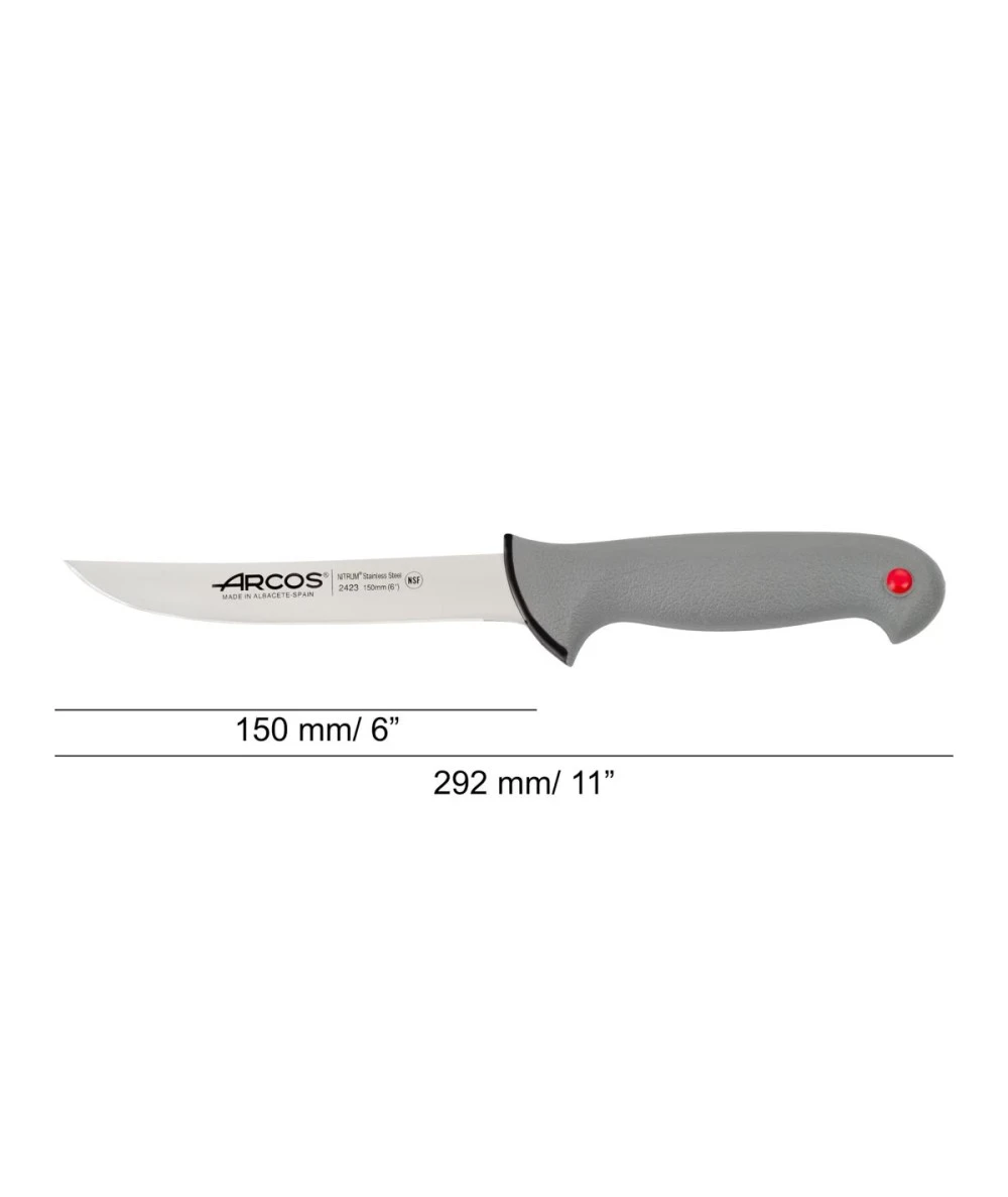 CUCHILLO DESHUESADOR 150MM COLOUR PROF ARCOS 242300 2 CUCHILLO DESHUESADOR 150MM COLOUR PROF ARCOS 242300 - Imagen 2