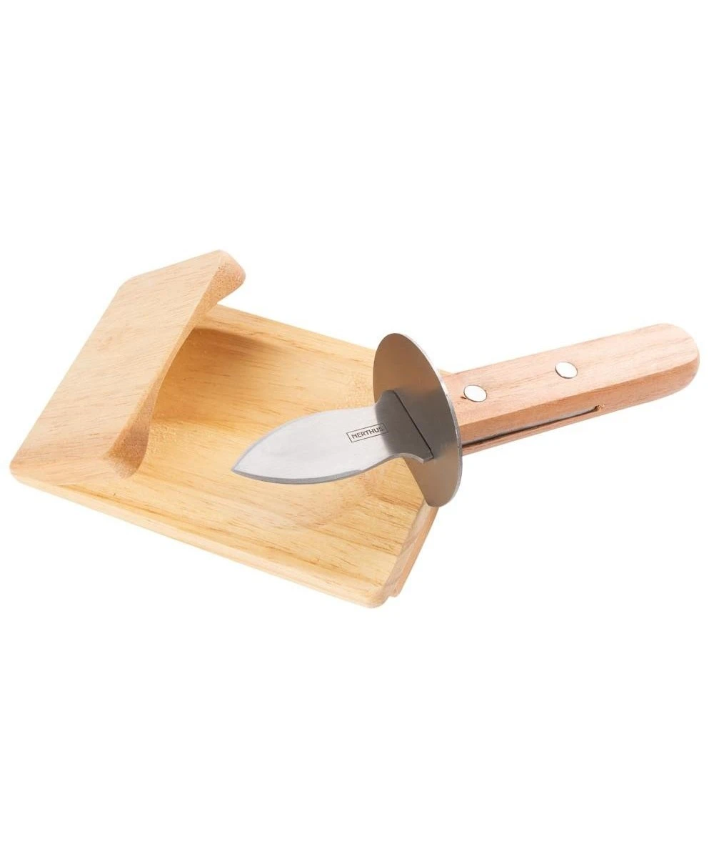 CUCHILLO OSTRAS CON BASE MADERA NERTHUS FIH 264 2 CUCHILLO OSTRAS CON BASE MADERA NERTHUS FIH 264 - Imagen 2