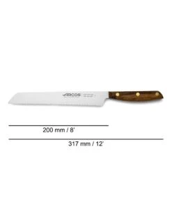 CUCHILLO PANERO 200MM NÓRDIKA ARCOS 166400 10 CUCHILLO PANERO 200MM NÓRDIKA ARCOS 166400 -Bazar Casa Sole cuchillo panero 200mm nordika arcos 166400 3