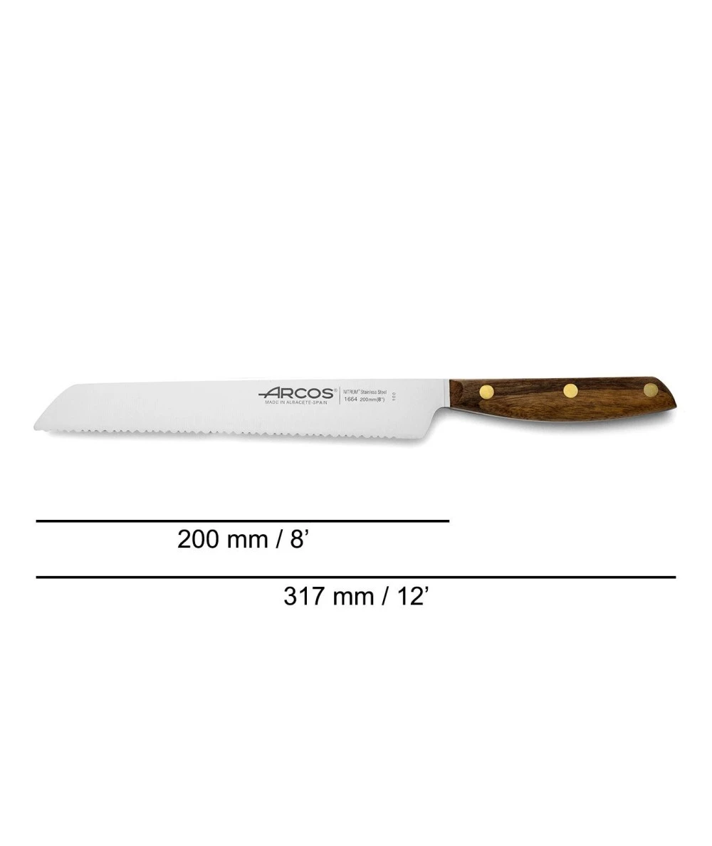 CUCHILLO PANERO 200MM NÓRDIKA ARCOS 166400 4 CUCHILLO PANERO 200MM NÓRDIKA ARCOS 166400 - Imagen 4