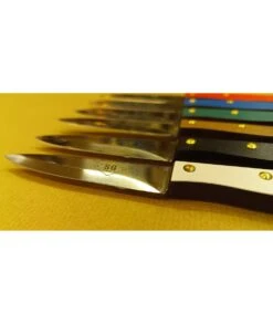 CUCHILLO PUNTILLA PELADOR 9 CM AZUL SÁEZ LÓPEZ -Bazar Casa Sole cuchillo puntilla pelador 9 cm azul saez lopez 3