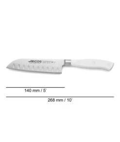 CUCHILLO SANTOKU 140MM RIVIERA ARCOS 233224 -Bazar Casa Sole cuchillo santoku 140mm riviera arcos 233224 3