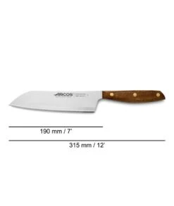 CUCHILLO SANTOKU 190MM NÓRDIKA ARCOS 166600 -Bazar Casa Sole cuchillo santoku 190mm nordika arcos 166600 3