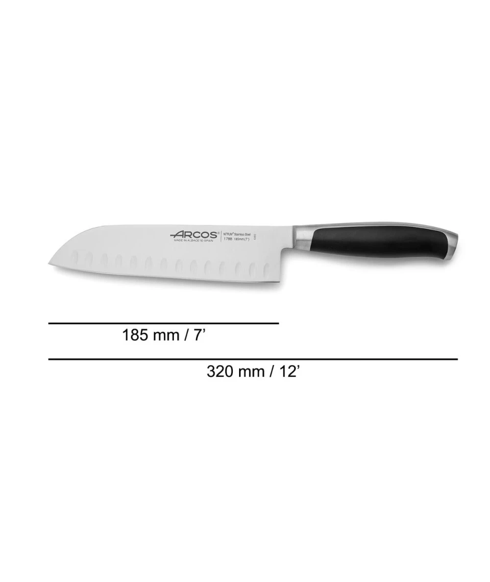 CUCHILLO SANTOKU KYOTO ARCOS 178800 5 CUCHILLO SANTOKU KYOTO ARCOS 178800 - Imagen 5