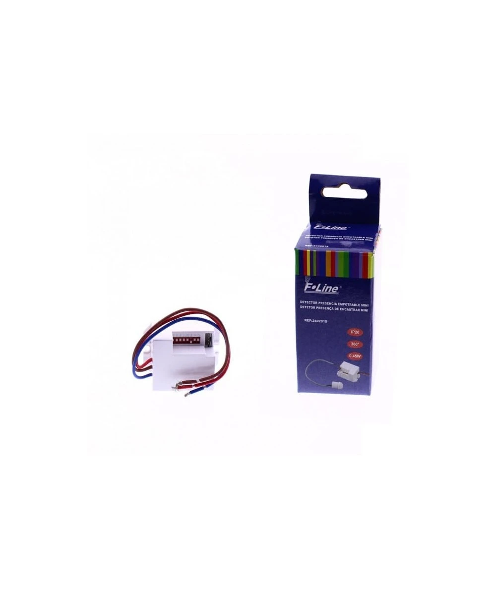 DETECTOR DE PRESENCIA EMPOTRABLE MINI ELECTROBILSA 2402015 2 DETECTOR DE PRESENCIA EMPOTRABLE MINI ELECTROBILSA 2402015 - Imagen 2