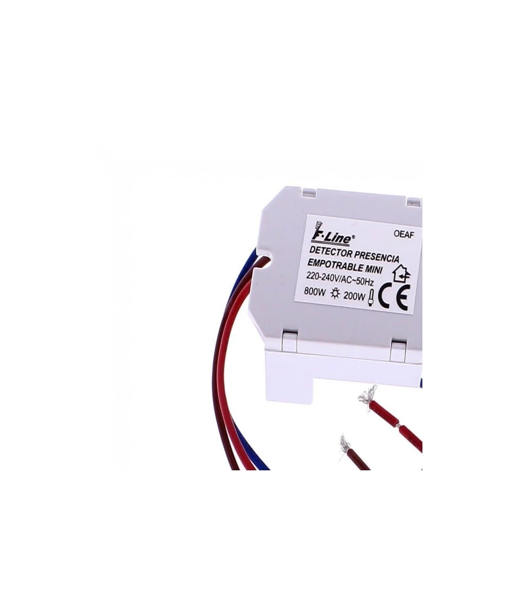 DETECTOR DE PRESENCIA EMPOTRABLE MINI ELECTROBILSA 2402015 3 DETECTOR DE PRESENCIA EMPOTRABLE MINI ELECTROBILSA 2402015 - Imagen 3