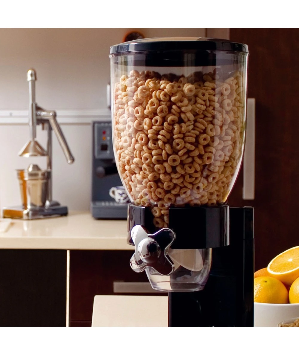DISPENSADOR DE CEREALES NEGRO 2 DISPENSADOR DE CEREALES NEGRO - Imagen 2
