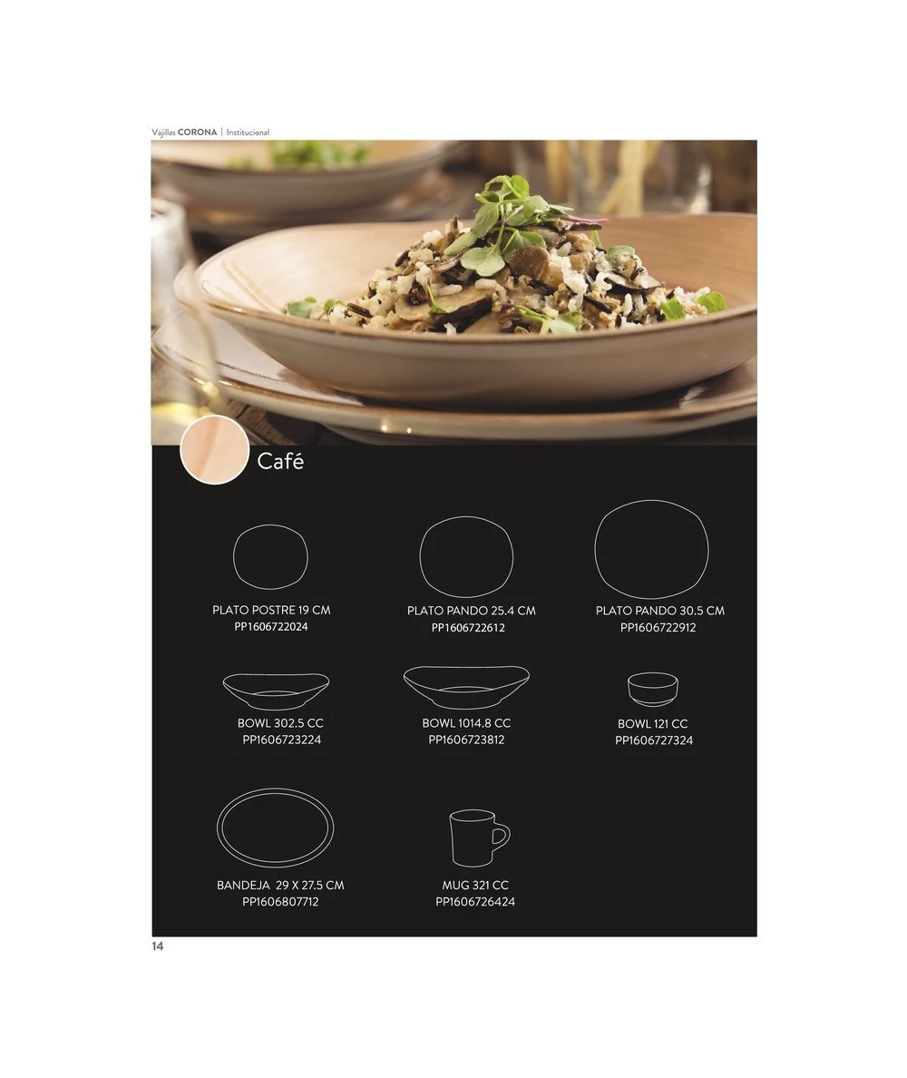 ENSALADERA 28X24,5 CM CORONA ARTISAN CAFE 4 ENSALADERA 28X24,5 CM CORONA ARTISAN CAFE - Imagen 4