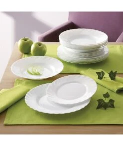 Luminarc ENSALADERA TRIANON BLANCO 24CM 5 Luminarc ENSALADERA TRIANON BLANCO 24CM -Bazar Casa Sole ensaladera trianon blanco 24cm 2