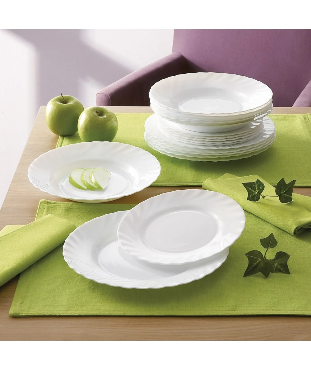 Luminarc ENSALADERA TRIANON BLANCO 24CM 3 Luminarc ENSALADERA TRIANON BLANCO 24CM - Imagen 3