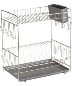 ESCURREPLATOS ACERO INOXIDABLE GRANDE SAUVIC