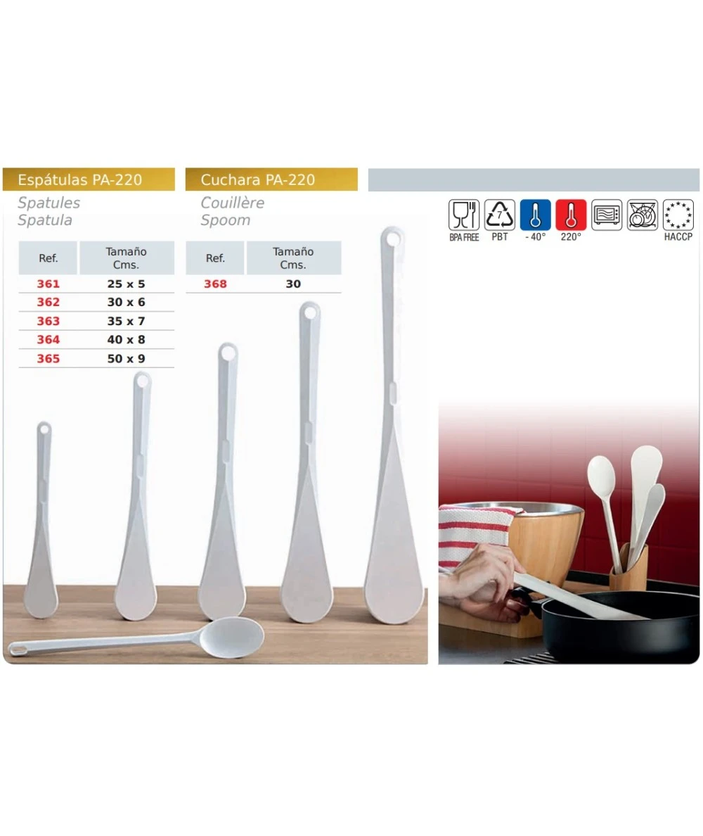 ESPÁTULA PA-220 30CM FERVIK 362 1 ESPÁTULA PA-220 30CM FERVIK 362