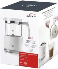ESPUMADOR DE LECHE MAGNETIC LACOR 69398 -Bazar Casa Sole espumador de leche magnetic lacor 69398 6
