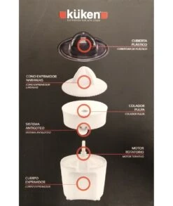 EXPRIMIDOR NARANJAS KÜKEN 33787 -Bazar Casa Sole exprimidor naranjas kueken 33787 6