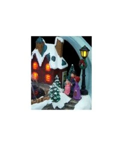 FIGURA NAVIDAD CON PAPA NOEL -Bazar Casa Sole figura navidad con papa noel 2