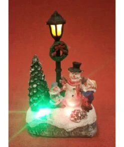 FIGURA NAVIDAD MUÑECO DE NIEVE -Bazar Casa Sole figura navidad muneco de nieve 2