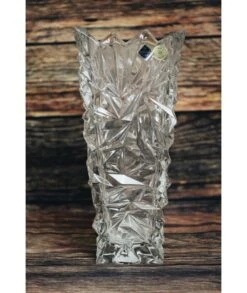 FLORERO CRISTAL DE BOHEMIA GLACIER