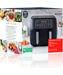 FREIDORA DE AIRE DOBLE DUPLOAIR LACOR 69508 -Bazar Casa Sole freidora de aire doble duploair lacor 69508 9
