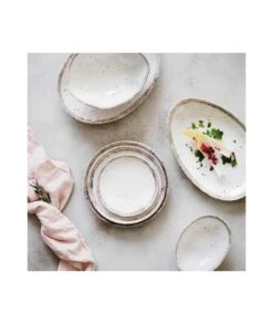 FUENTE MELAMINA OVAL EARTH 28,2X21,4X4,8CM LACOR 63864 -Bazar Casa Sole fuente melamina oval earth 282x214x48cm lacor 63864 2