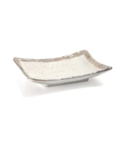 FUENTE MELAMINA RECTANGULAR EARTH 18X13,2X3,5CM LACOR 63830