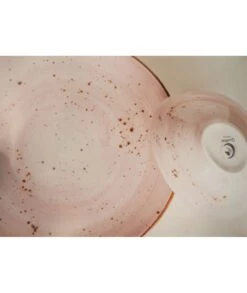 FUENTE OVAL 33X24,5CM COLORS PINK QUALITÄT 1002533 -Bazar Casa Sole fuente oval 33x245cm colors pink qualitaet 1002533 2