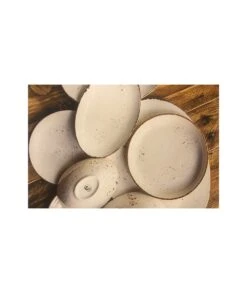 FUENTE OVAL 33X24,5CM COLORS WHITE QUALITÄT 1001733 -Bazar Casa Sole fuente oval 33x245cm colors white qualitaet 1001733 2