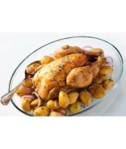 FUENTE OVAL 4 LITROS 39X27CM Ô CUISINE