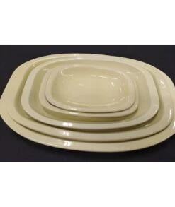 FUENTE REFRACTARIA 24CM LA PAJARITA AMARILLO -Bazar Casa Sole fuente refractaria 24cm la pajarita amarillo 4