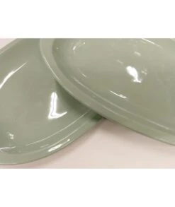 FUENTE REFRACTARIA 24CM LA PAJARITA VERDE -Bazar Casa Sole fuente refractaria 24cm la pajarita verde 2