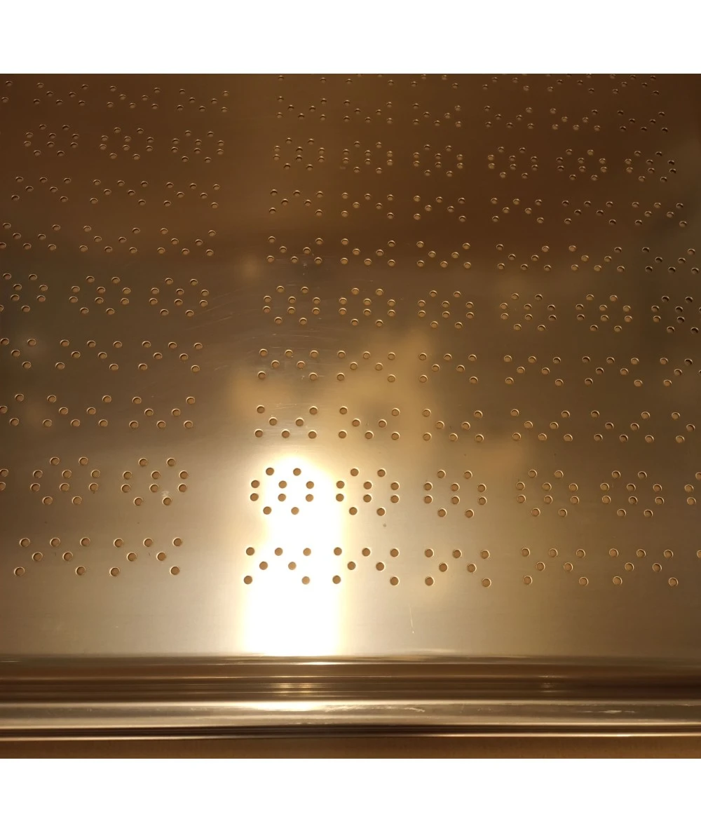 GASTRONORM PERFORADA 2/1 ACERO INOX 40 MM PUJADAS P210401 3 GASTRONORM PERFORADA 2/1 ACERO INOX 40 MM PUJADAS P210401 - Imagen 3