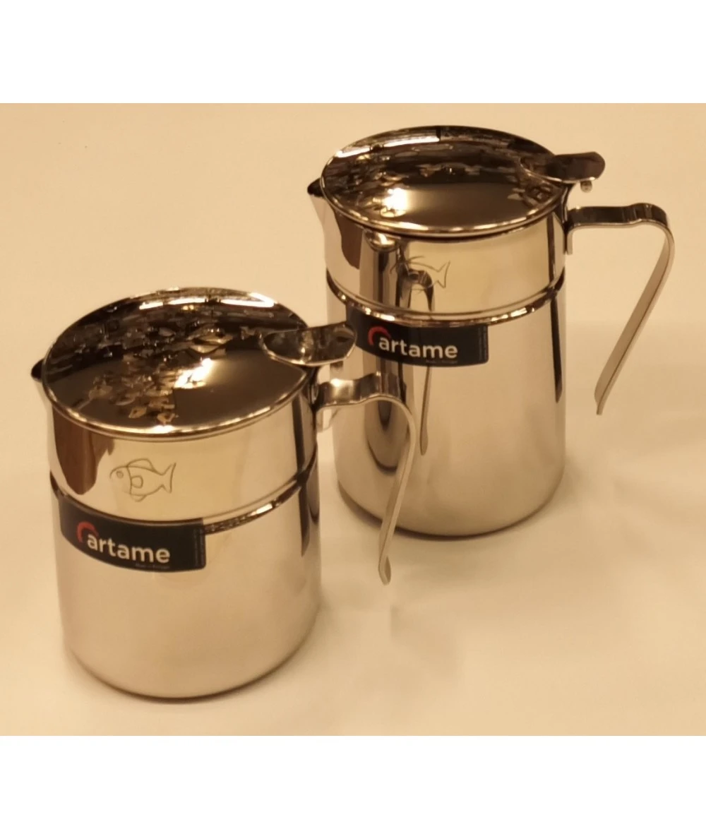 GRASERA ACERO PESCADO 0,5 LITROS ARTAME 05901 2 GRASERA ACERO PESCADO 0,5 LITROS ARTAME 05901 - Imagen 2