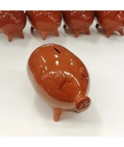 HUCHA DE BARRO CERDITO -Bazar Casa Sole hucha de barro cerdito 6