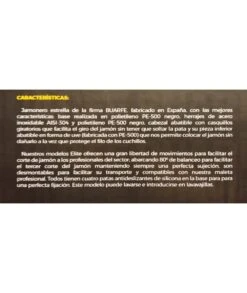 JAMONERO ELITE INOX POLIETILENO BUARFE 4220 21 JAMONERO ELITE INOX POLIETILENO BUARFE 4220 -Bazar Casa Sole jamonero elite inox polietileno buarfe 4220 10