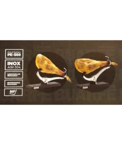 JAMONERO ELITE INOX POLIETILENO BUARFE 4220 19 JAMONERO ELITE INOX POLIETILENO BUARFE 4220 -Bazar Casa Sole jamonero elite inox polietileno buarfe 4220 8